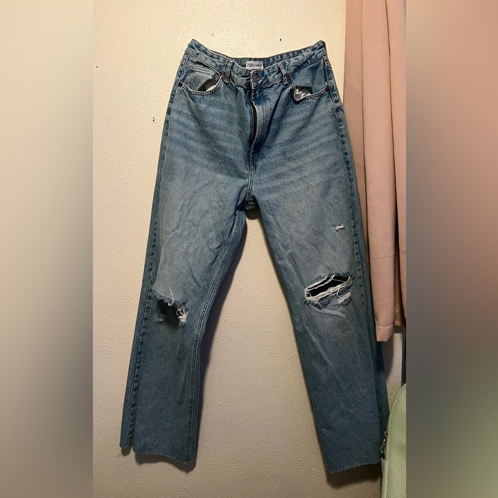 Wide leg Zara jean size 14